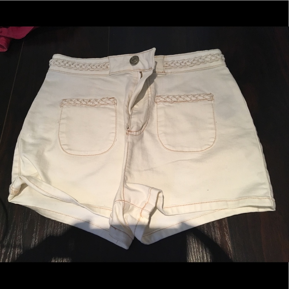High waisted shorts