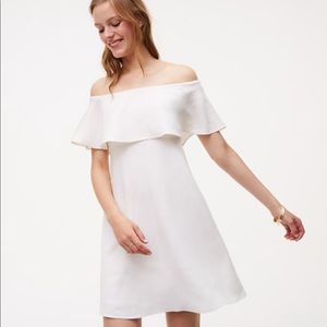 LOFT off the shoulder dress