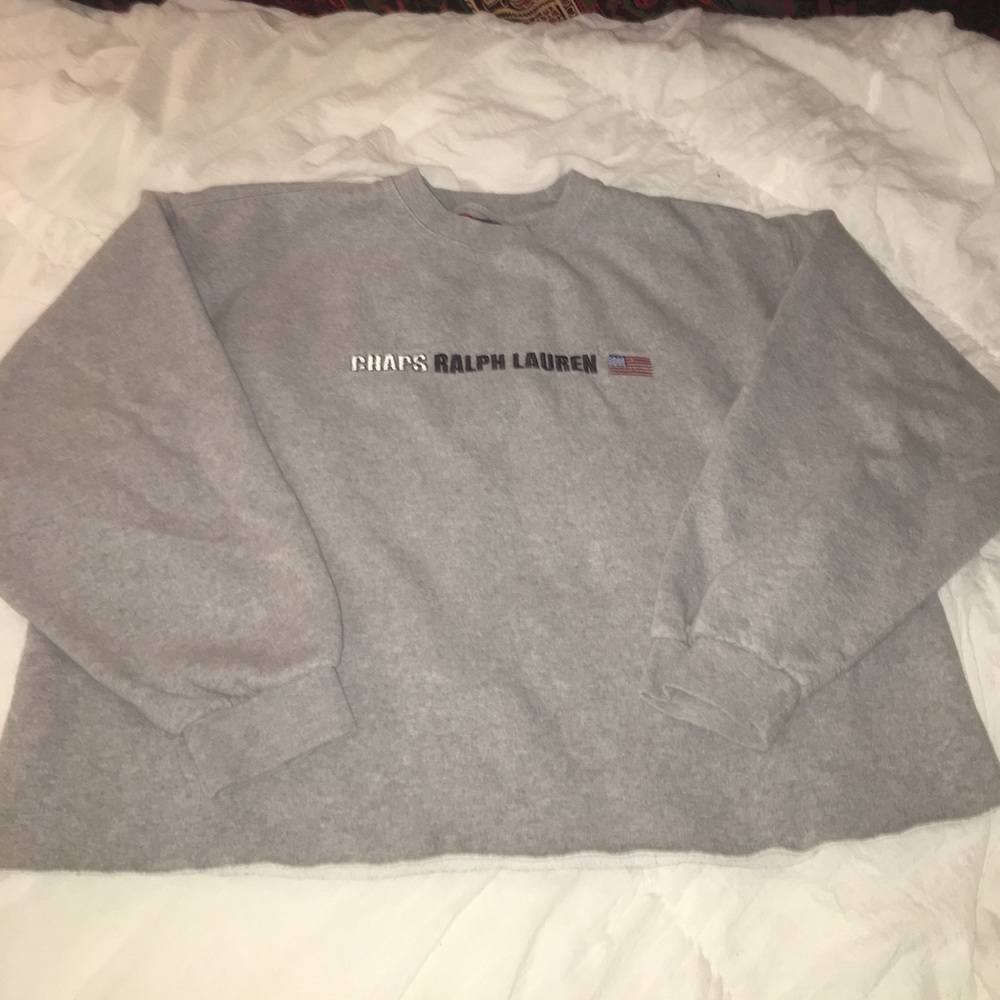 Cropped Ralph Lauren crew neck