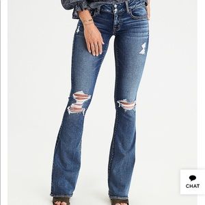 AEO DENIM X ARTIST FLARE JEAN; Size 14; NEVER WORN
