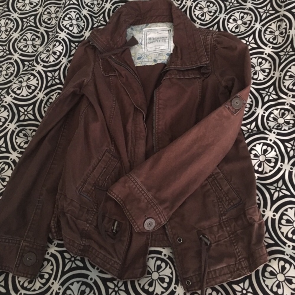 Mossimo brown utility jacket from target