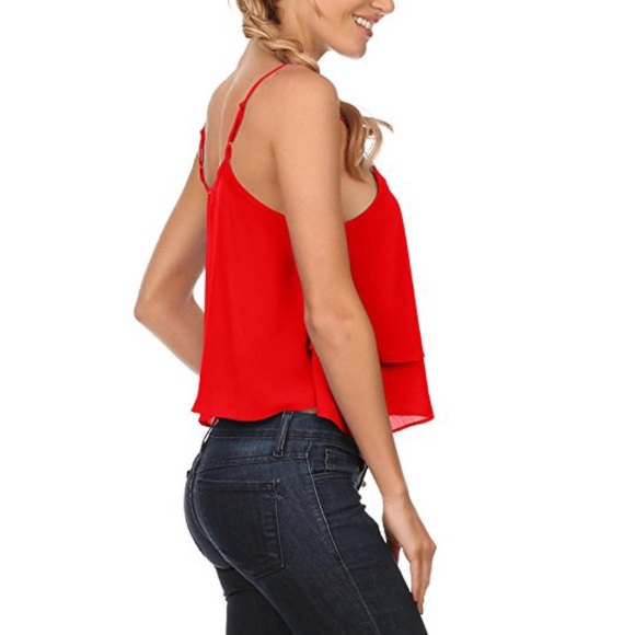 Flowy Crop Tank - Picture 3 of 4