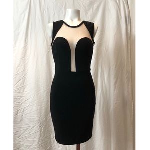 Sexy black sheer dress!