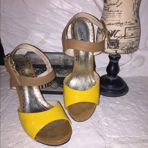 Marigold Ankle Strap Heels
