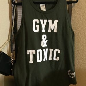 VS PINK “GYM& TONIC” GYM TANK