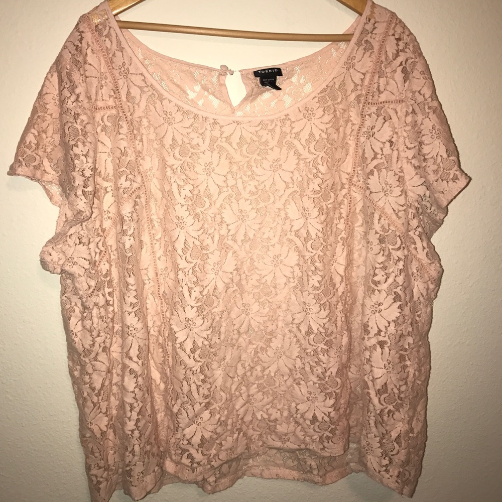 Rose Pink Floral Top