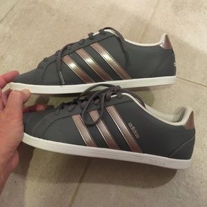 adidas rose gold and navy adidas rose gold and navy