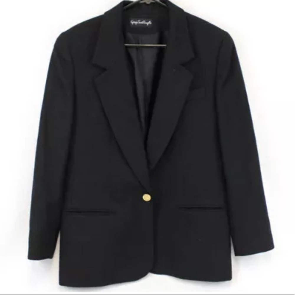 Vintage Giorgio Sant’ Angelo Wool Blazer