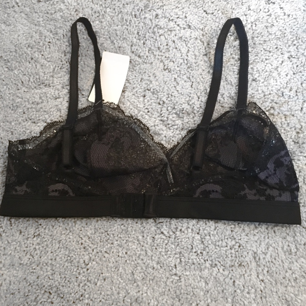 * Wacoal * Bralette Lace Bra Triangle - Picture 2 of 4