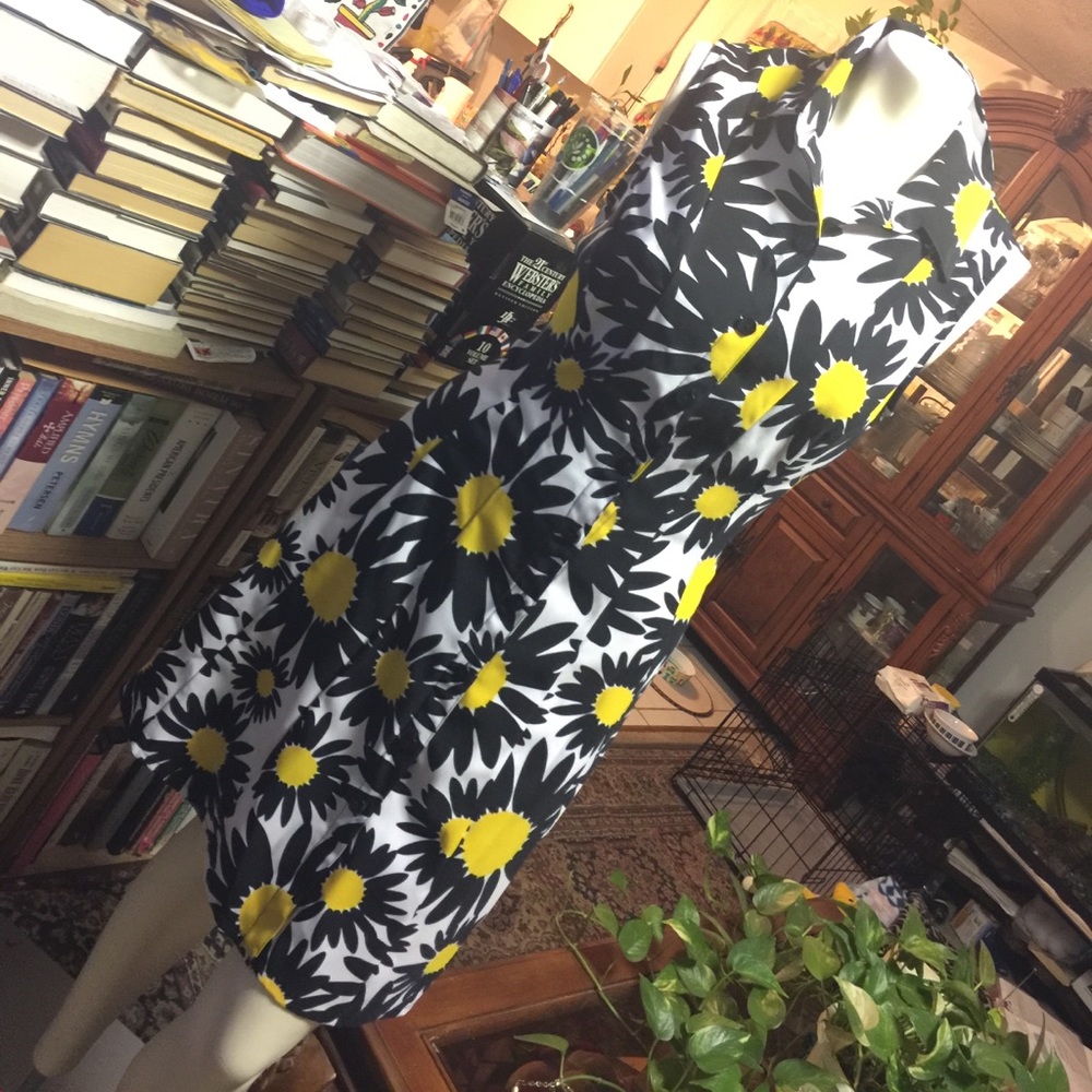 Sleeveless Floral Dress