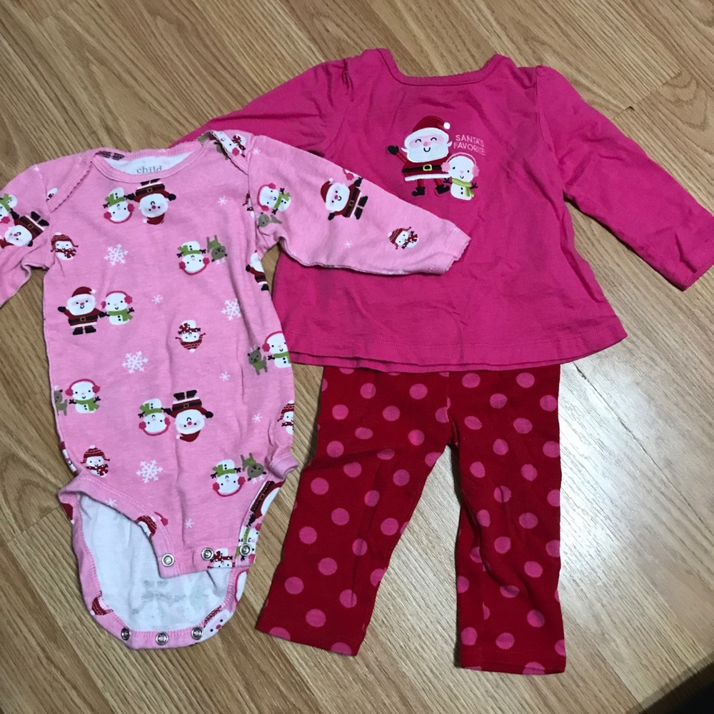 Baby comfy Christmas set
