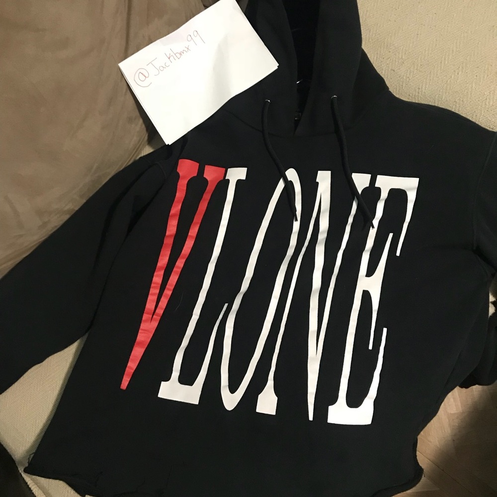 Vlone 1st collection hoodie black