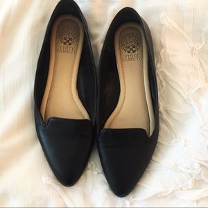 Vince Camuto Black Flats