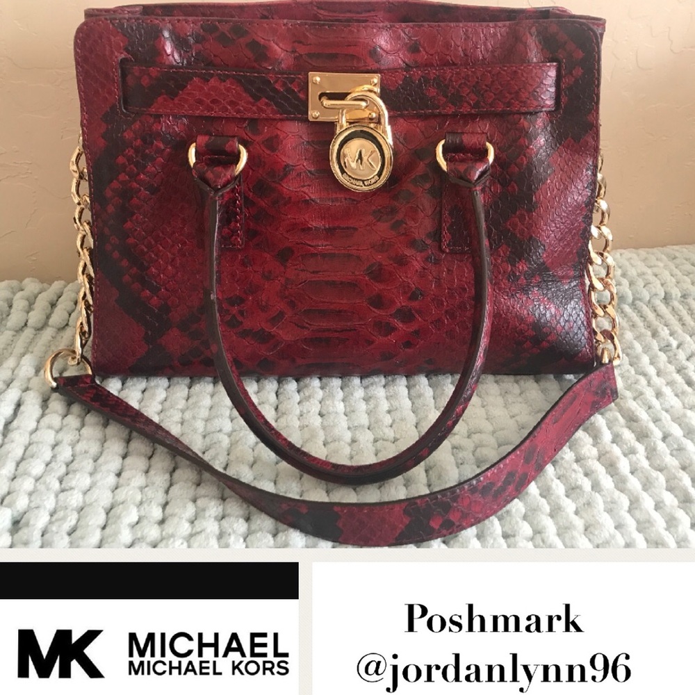 MICHAEL KORS RARE Auth Python Hamilton!