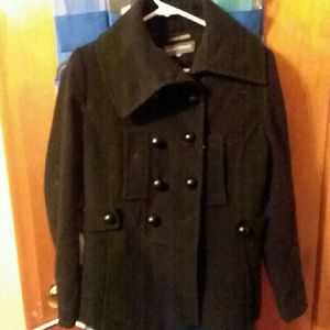 Womens black winter coat
