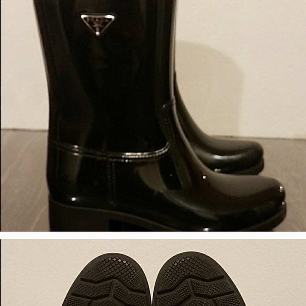 Authentic Prada Rainboots - Picture 6 of 7