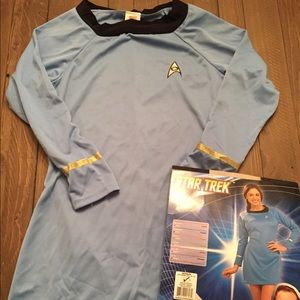 Blue Star Trek Halloween Costume Dress