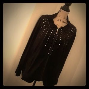 Black velvet jogging suit Black velvet jogging suit