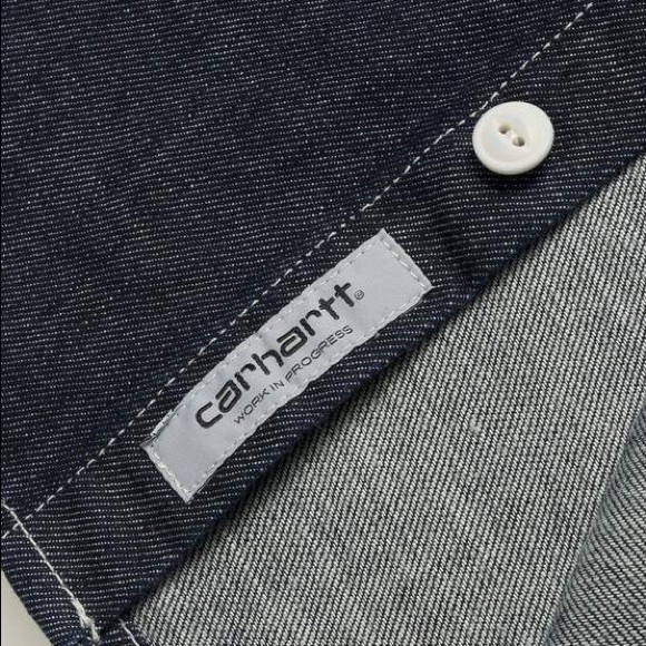 Men’s Carhartt WIP Union L/S shirt - Small/Denim - Picture 7 of 7