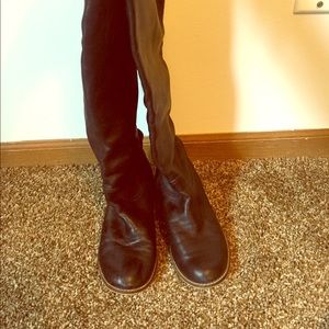 Nordstrom BP all leather over the knee boots