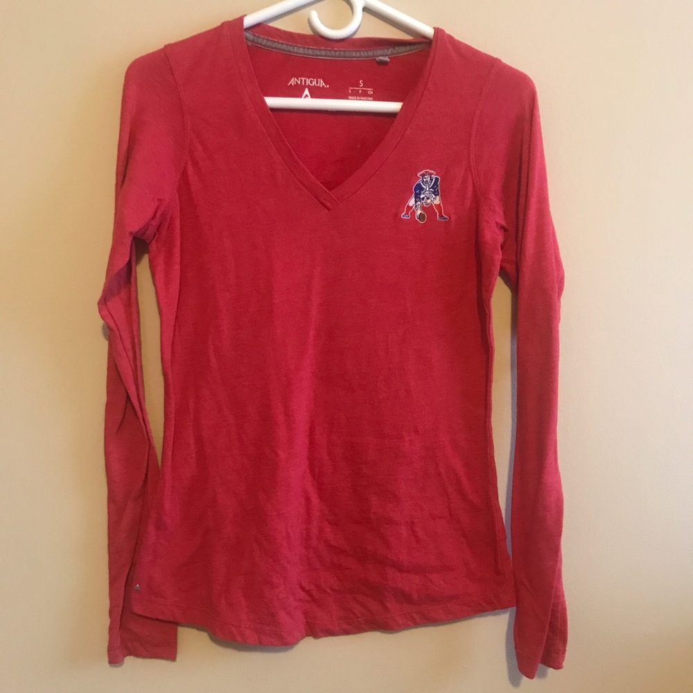 New England Patriots throw back long sleeve