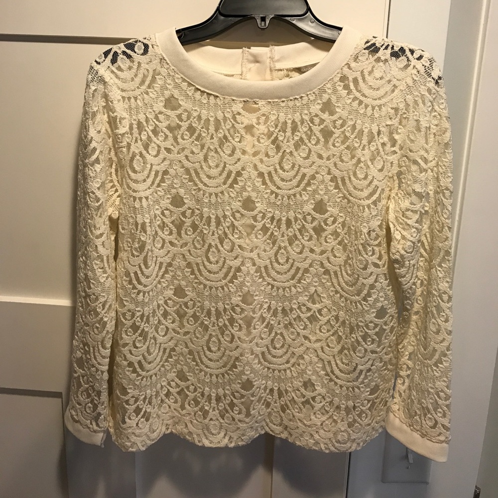 Banana Republic Lace Blouse