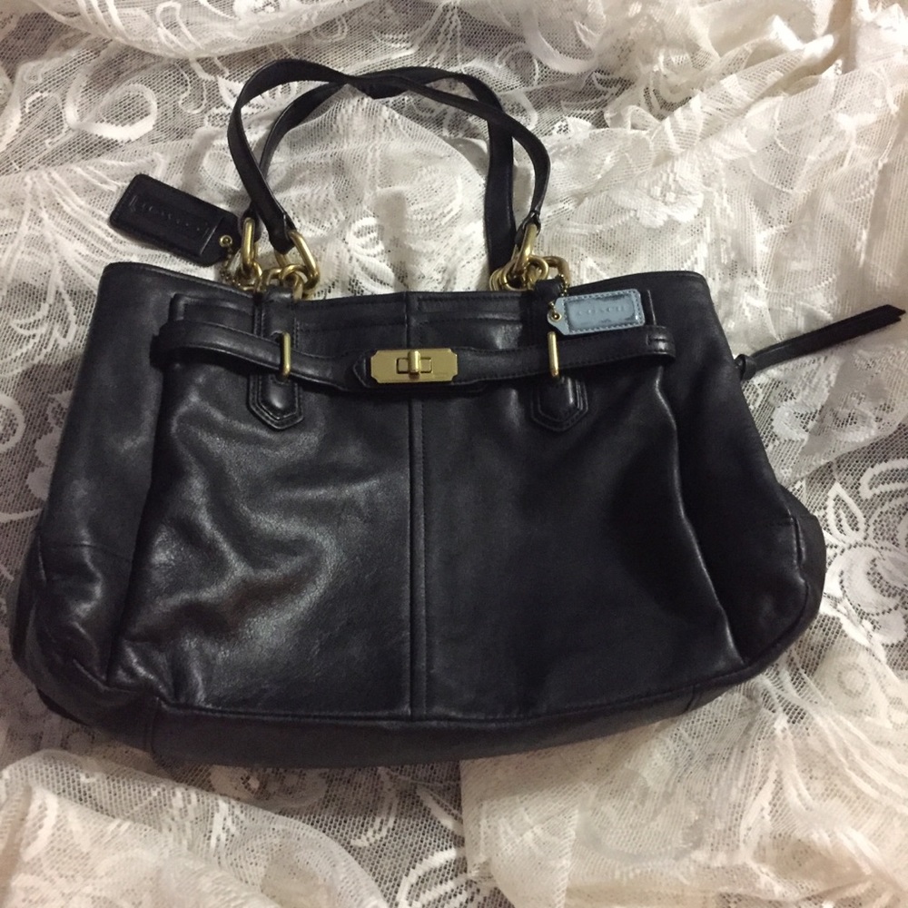 Leather Coach Purse