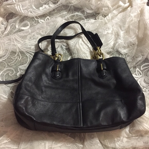Leather Coach Purse - Picture 4 of 6