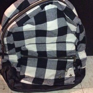 Target plaid backpack
