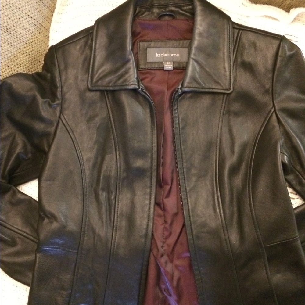 Genuine leather jacket, buttery soft