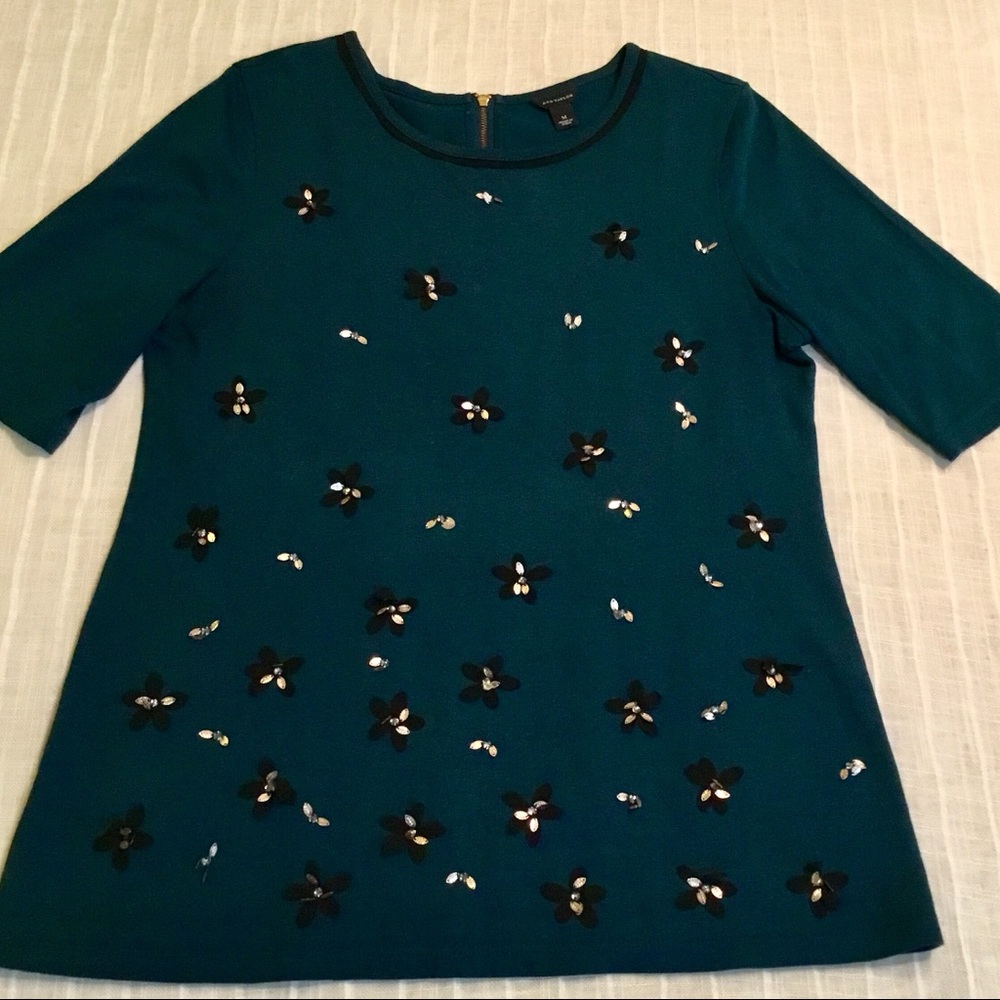 Ann Taylor embellished top