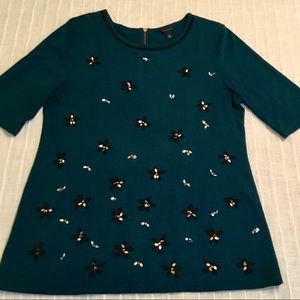 Ann Taylor embellished top