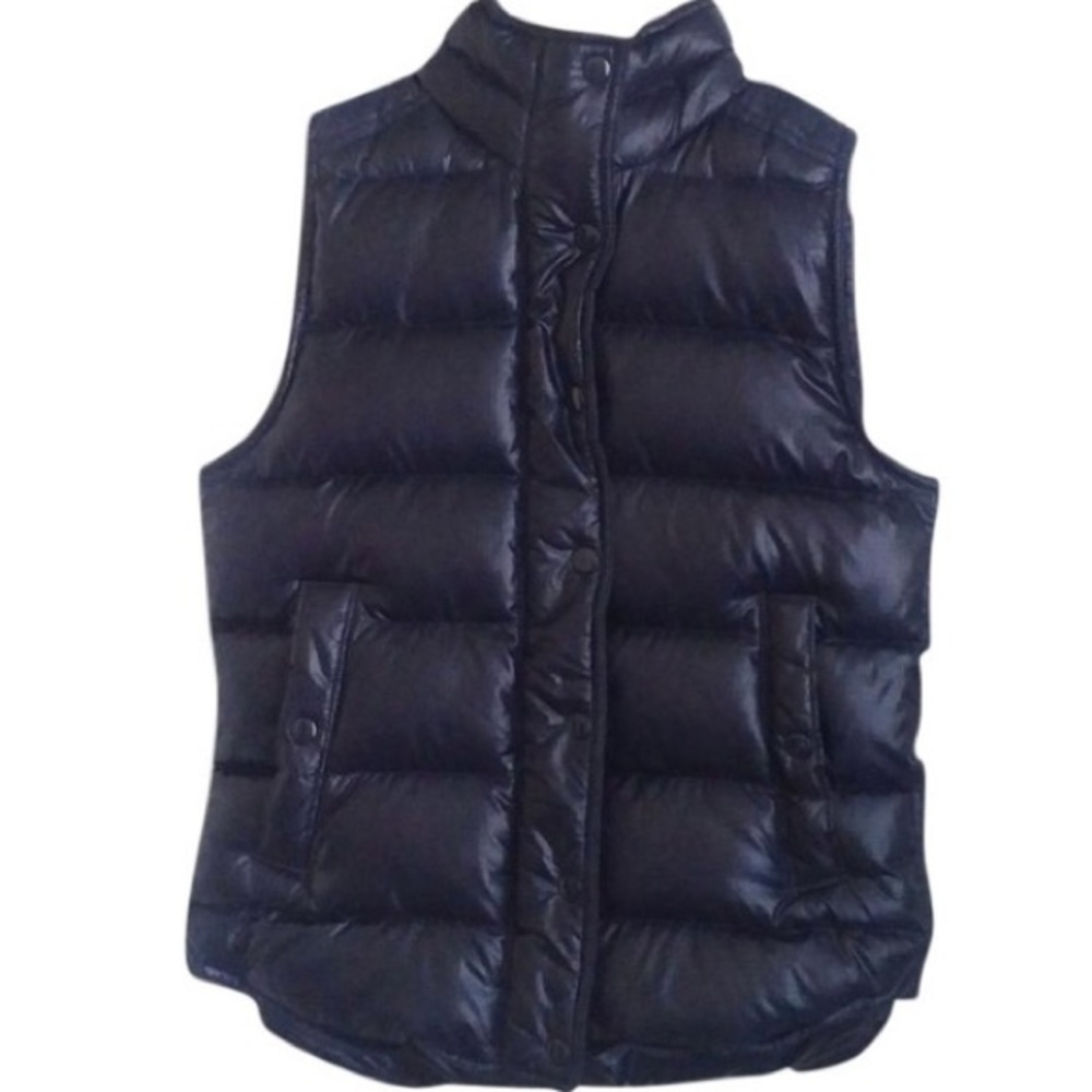 J.Crew Shiny Puffer Vest