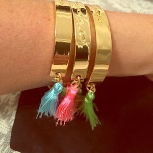 Brand new Lilly Pulitzer set of 3 bracelets. Brand new Lilly Pulitzer set of 3 bracelets.