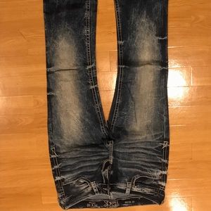 Buckle jean black boot cut. Fit No.129