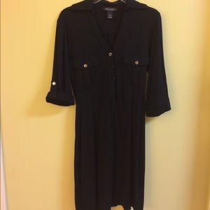 Black knit dress by White House Black Market