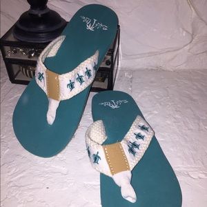 SaltLife Flip Flop Sea Turtle