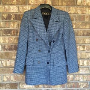 Vintage Escada wool blazer