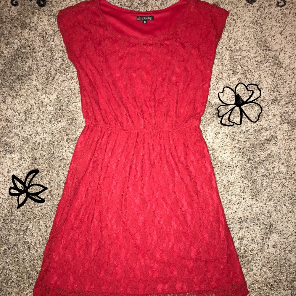 Red Lace Dress