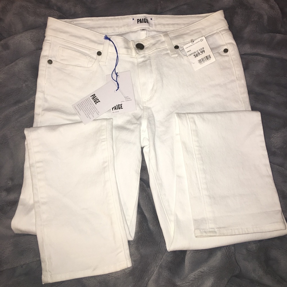 Brand new NWT white jeans!