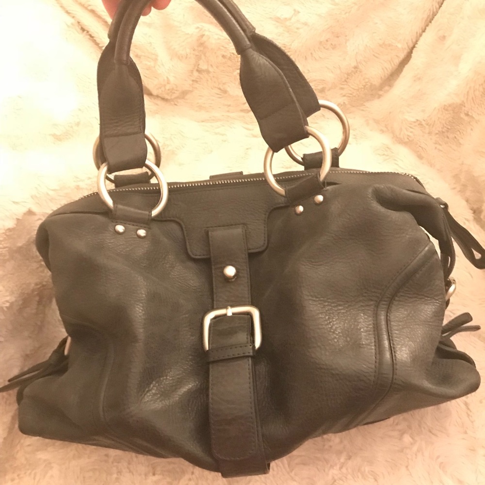 Kenneth Cole Slate Gray Satchel