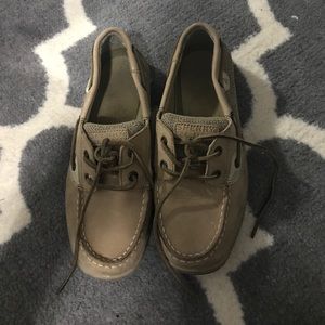 KIDS TAN SPERRYS