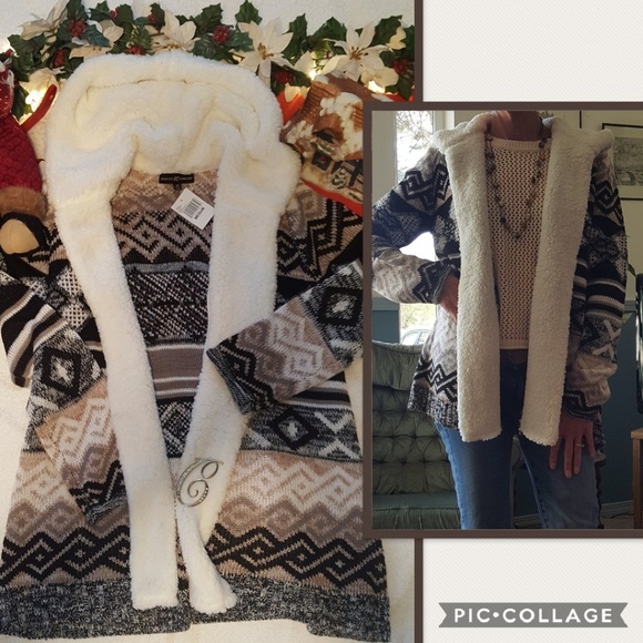 Almost Famous Sweaters - 🎉CHIH TRIBAL SHAWL CARDIGAN ️
