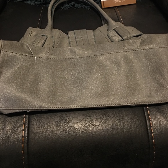 Worthington, gray with light trim of blue color. - Picture 2 of 8