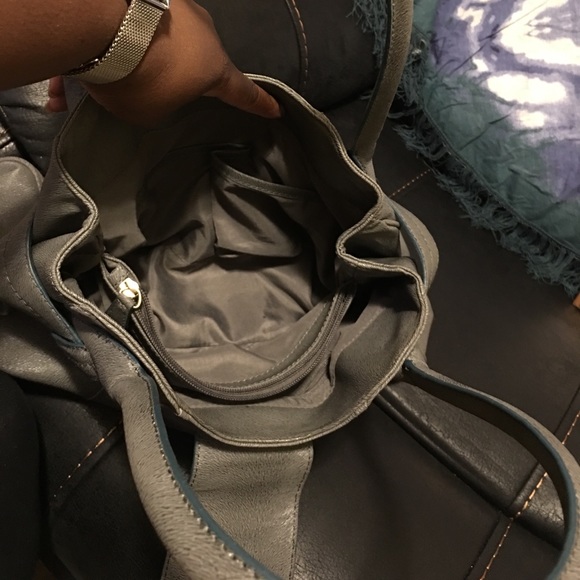 Worthington, gray with light trim of blue color. - Picture 5 of 8