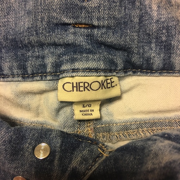 Stretch Denim Jean Shorts - Picture 2 of 5