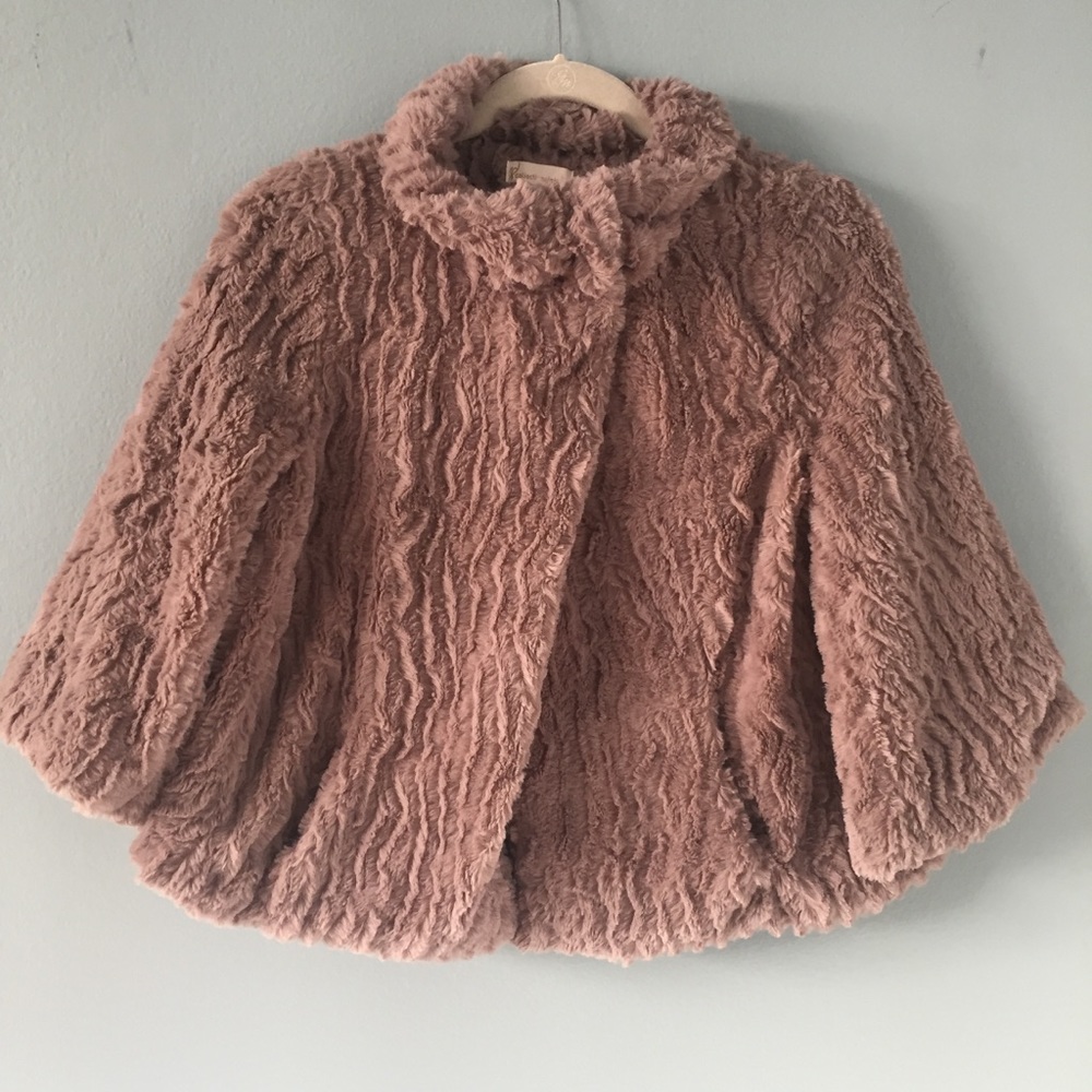 Faux fur jacket