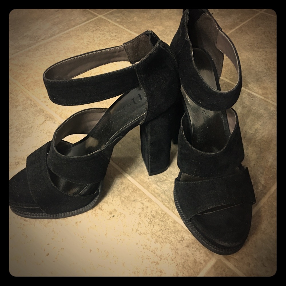 Black heels