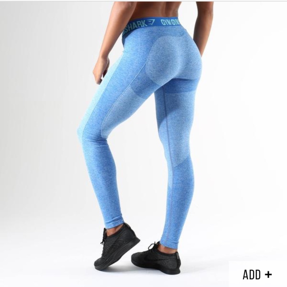 XS Gymshark Flex Leggings - Blue