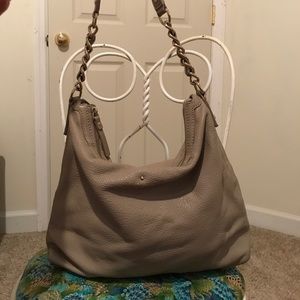 Kate Spade beige leather handbag